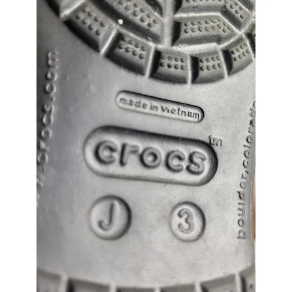 Crocs Women's Junior Kadee Ballet Flats Jeweled Size 3J Nice! - Picture 7 of 7